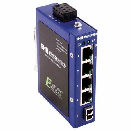 B+B Smartworx Etn Unmanaged Switch 4 Copper ESW105-SL